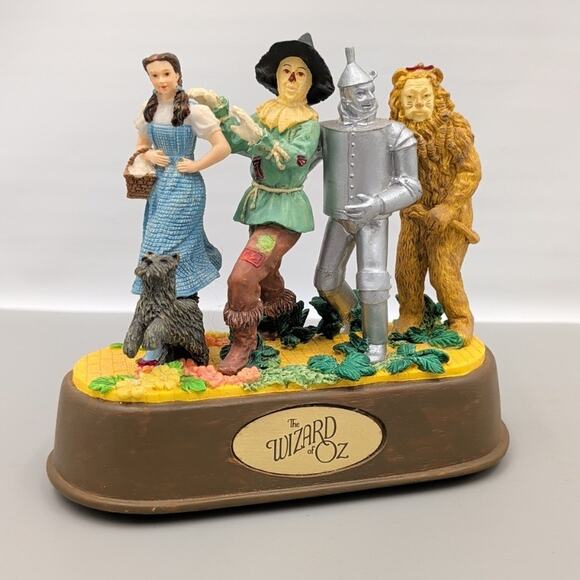 Wizard of Oz Vintage 1996 Turner Entertainment Music Box "Off To See The Wizard" - Picture 1 of 6